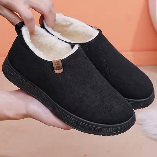 Men’s Warm Fleece-Lined Indoor/Outdoor Slippers