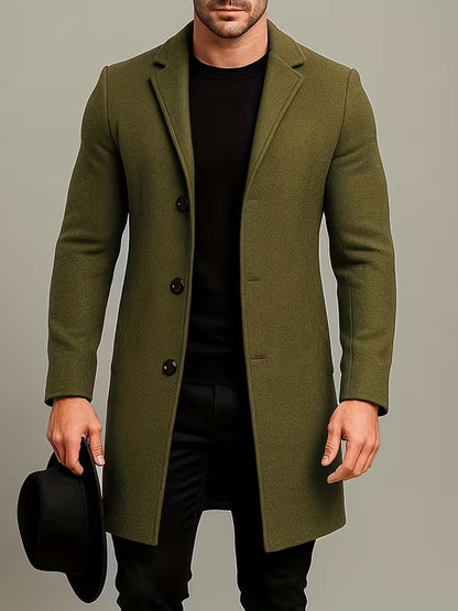 Men’s Tweed Trench Coat