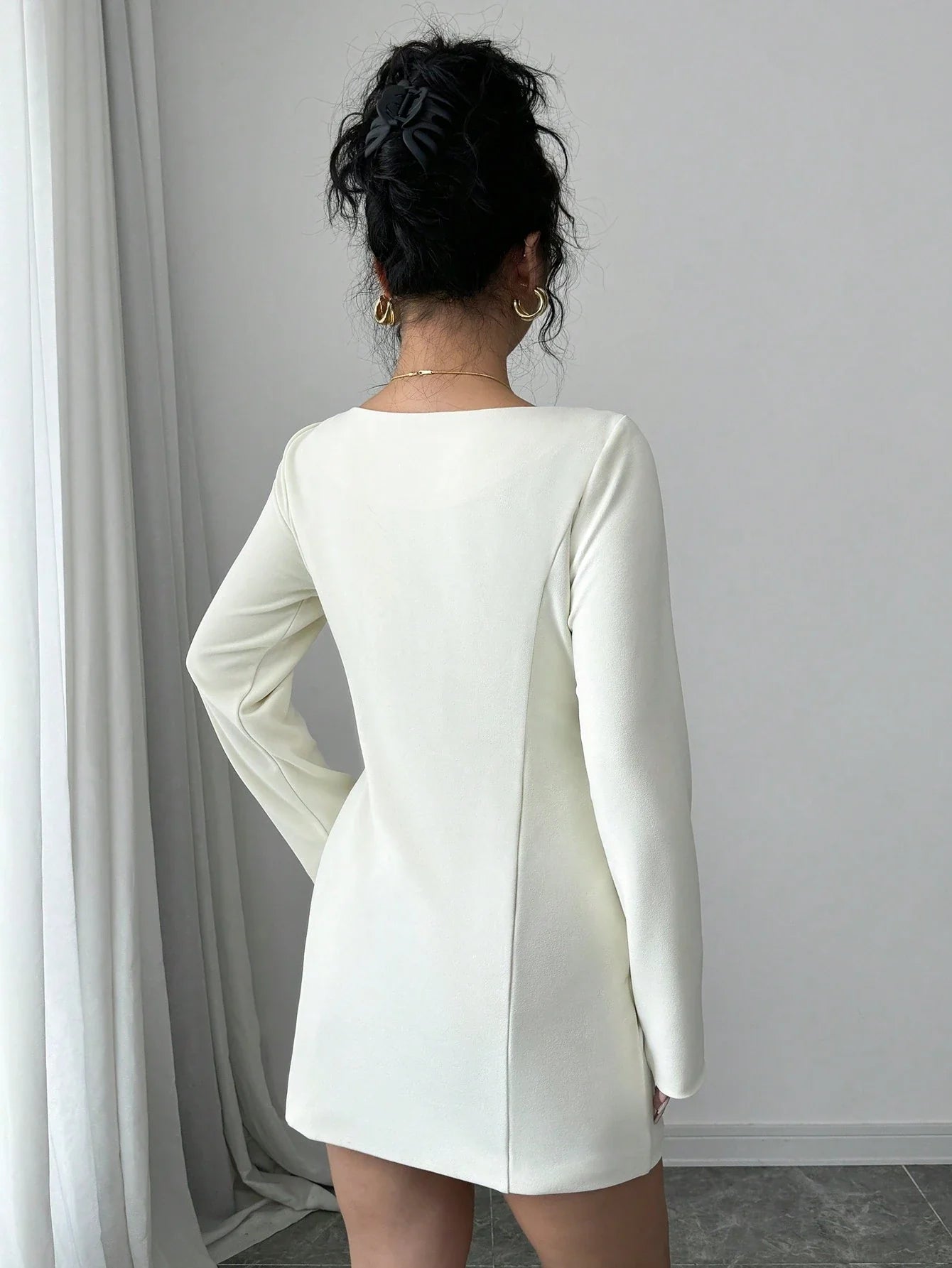 Double-Breasted Casual Lapel Jacket