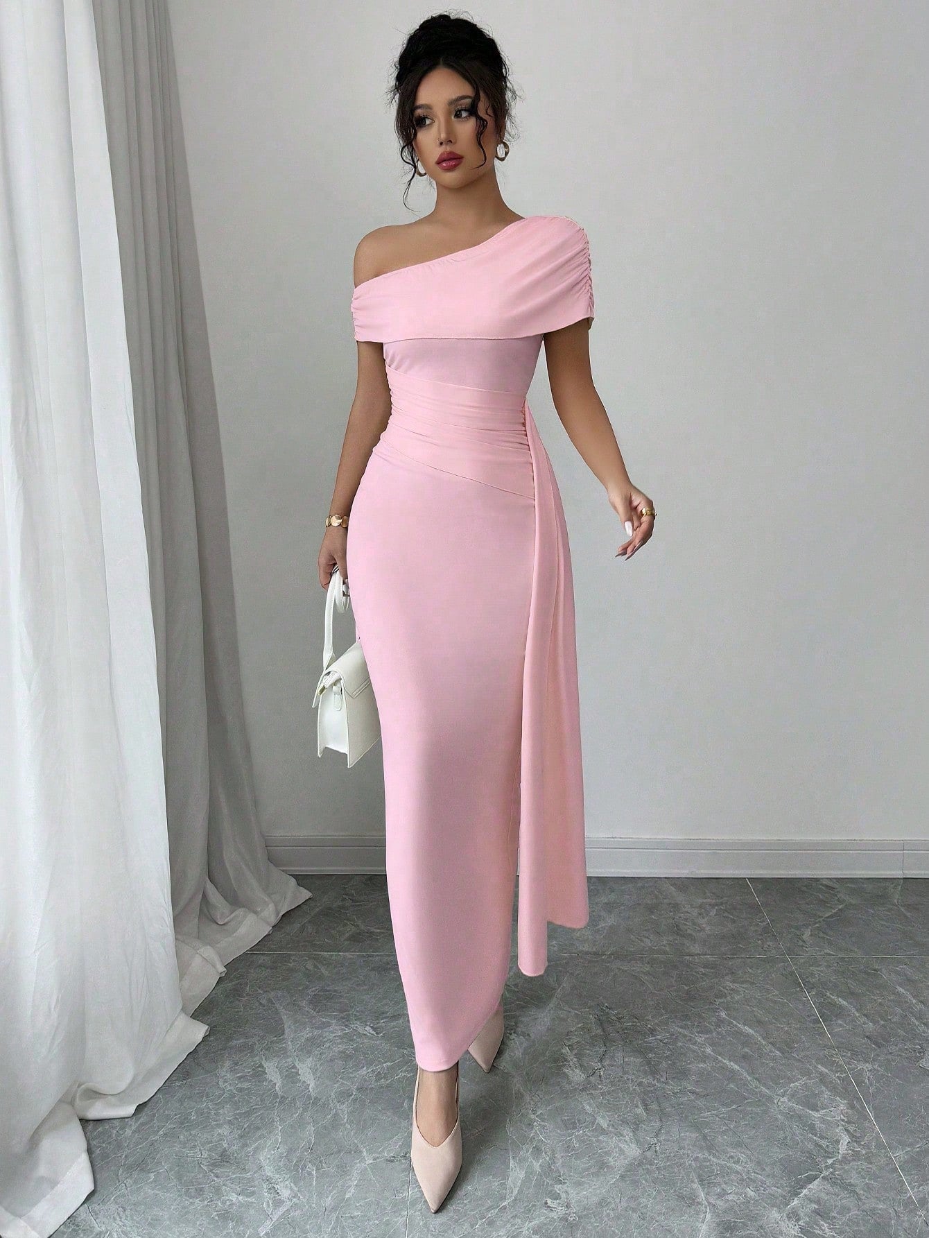Elegant Knit Summer Dress