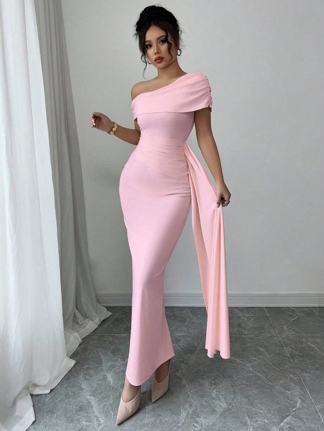 Elegant Knit Summer Dress