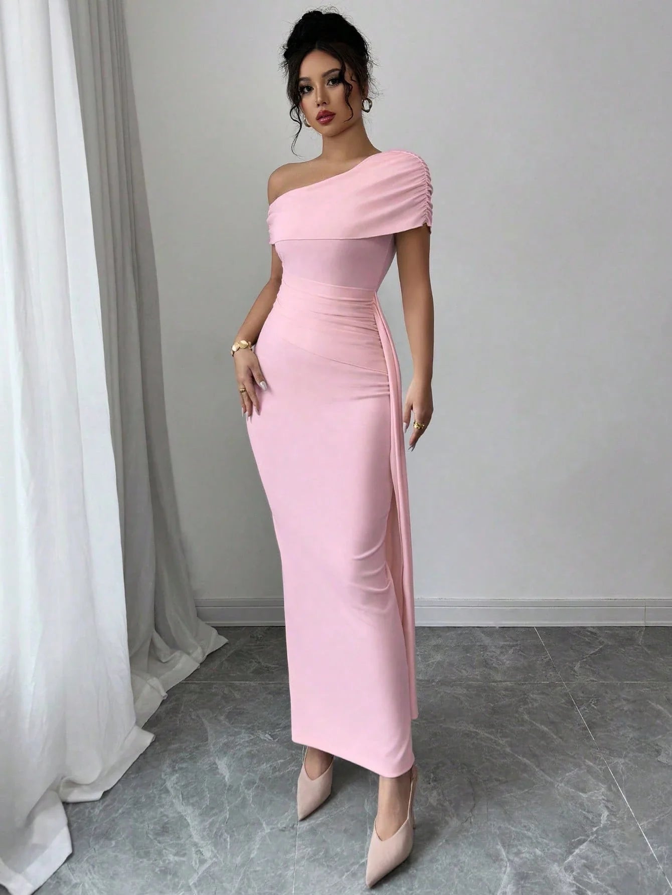 Elegant Knit Summer Dress