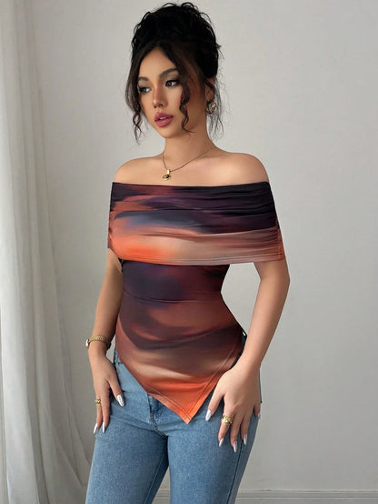 Lace Patchwork Summer Tee