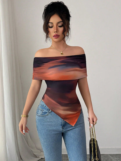 Lace Patchwork Summer Tee