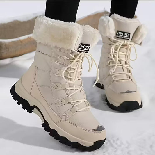 Women’s Heavy-Duty Winter Snow Boots – Warm & Anti-Slip