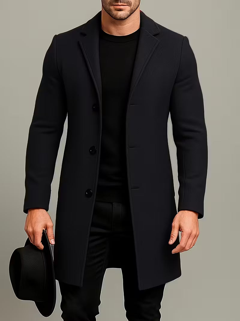 Men’s Tweed Trench Coat