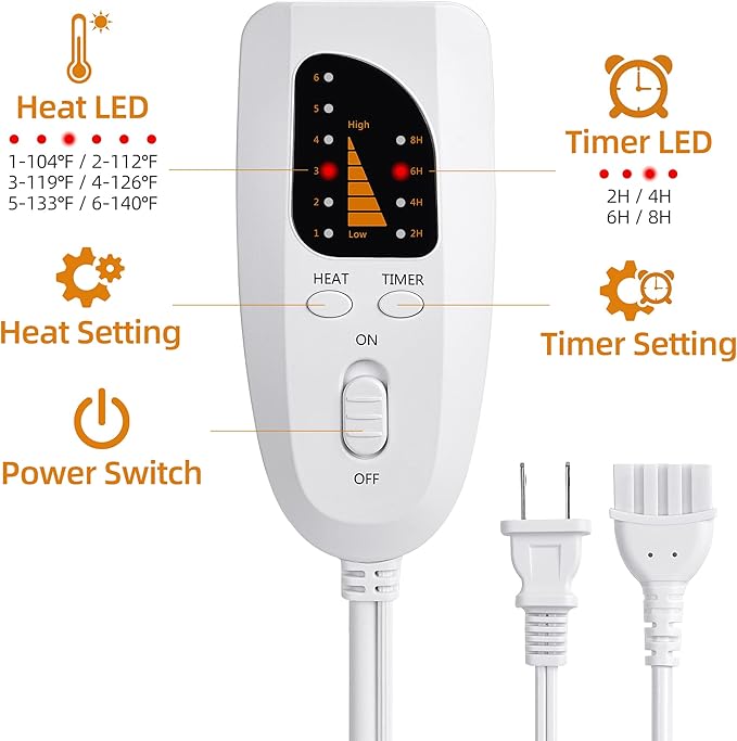 Electric Heated Foot Warmer
