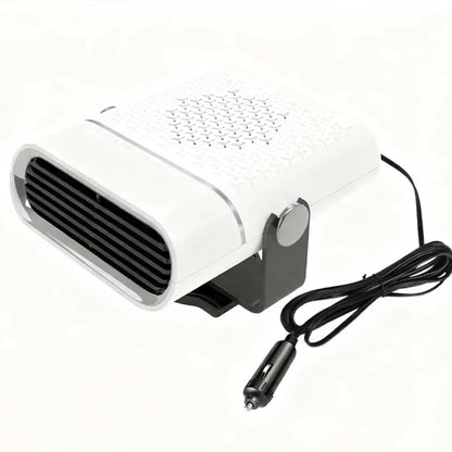 2-in-1 Portable Car Heater with 360° Rotation