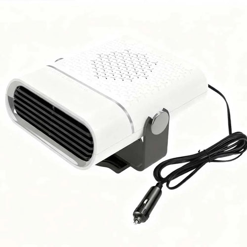 2-in-1 Portable Car Heater with 360° Rotation