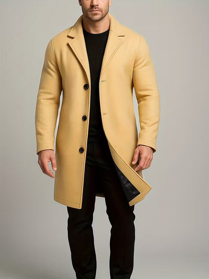Men’s Tweed Trench Coat