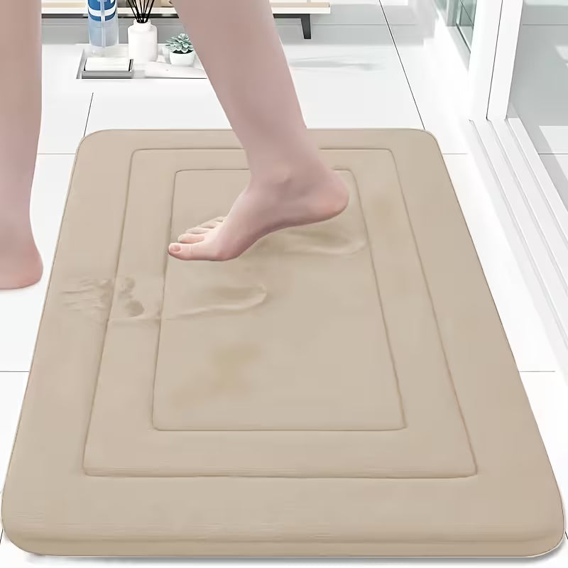 Coral Fleece Anti-Slip Bath Mat
