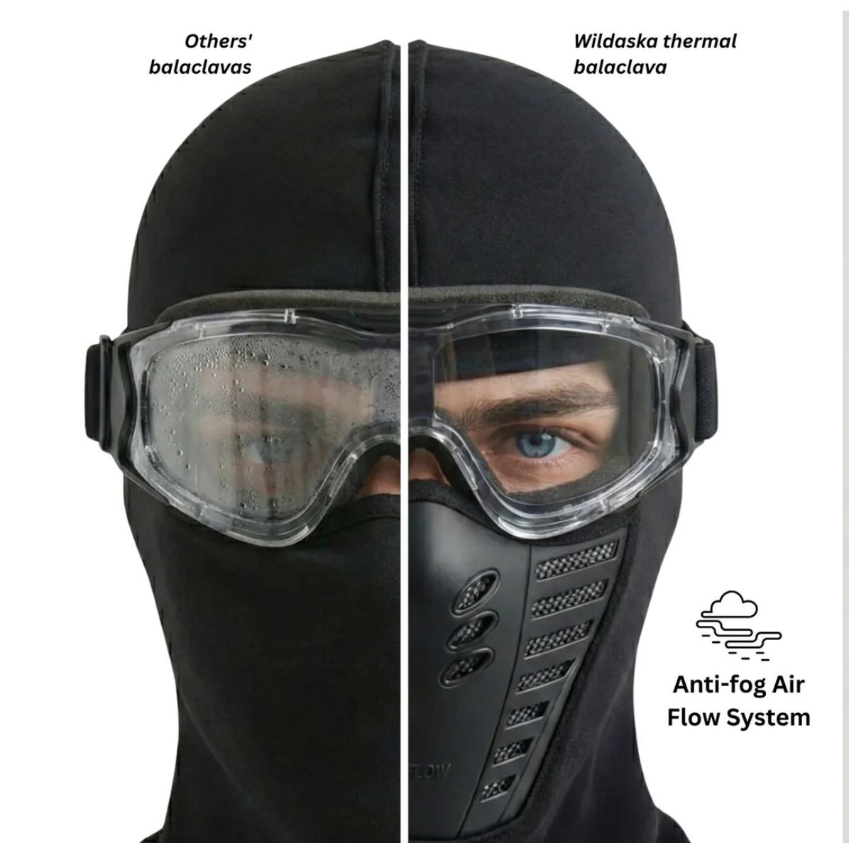 Fog-Free Winter Sport Balaclava