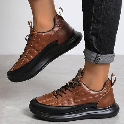 Men's Casual Cowhide Air Cushion Shoes