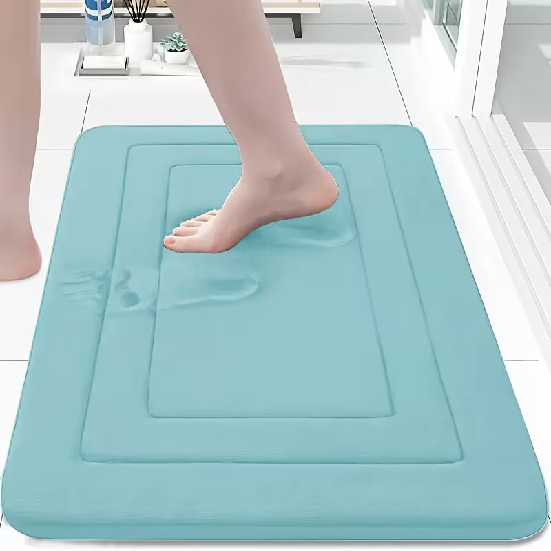Coral Fleece Anti-Slip Bath Mat
