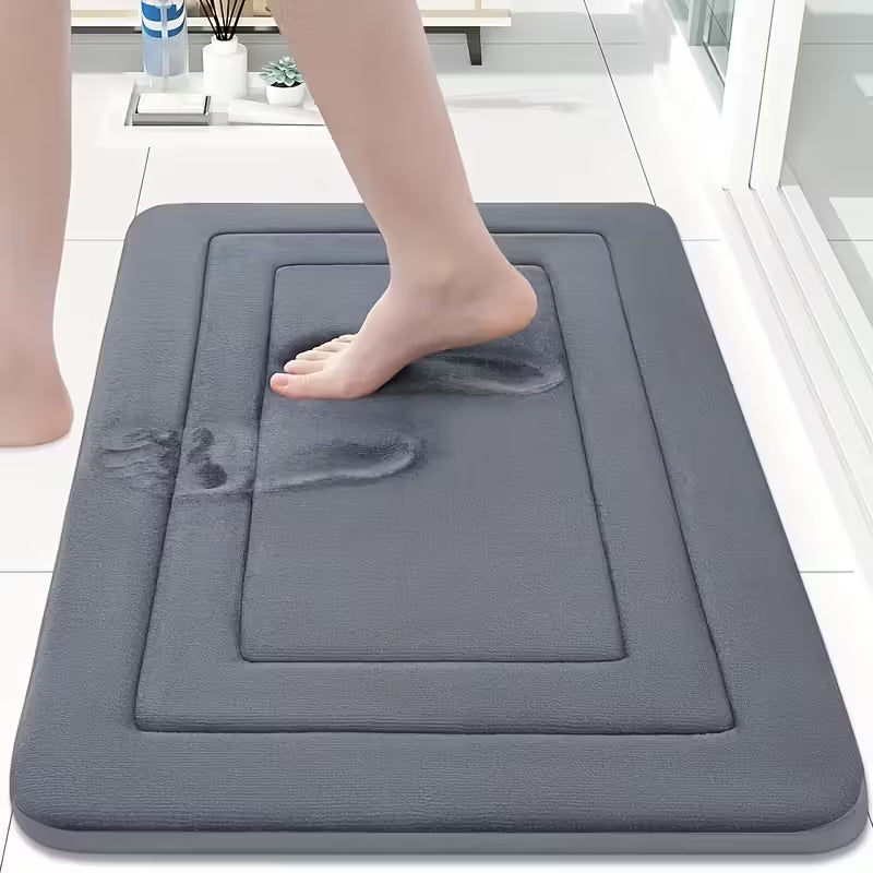 Coral Fleece Anti-Slip Bath Mat