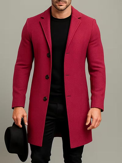 Men’s Tweed Trench Coat