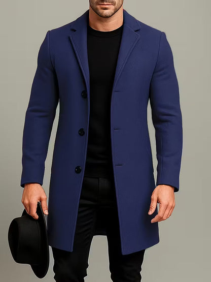 Men’s Tweed Trench Coat