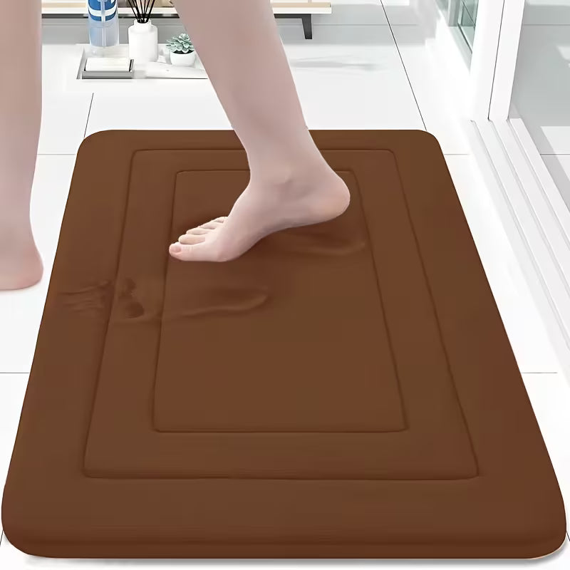Coral Fleece Anti-Slip Bath Mat