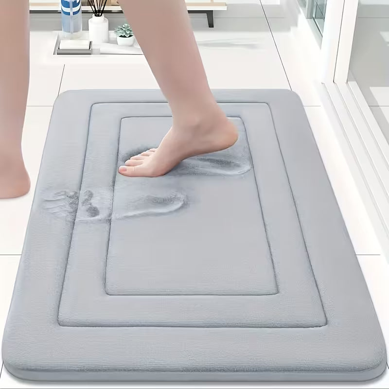 Coral Fleece Anti-Slip Bath Mat